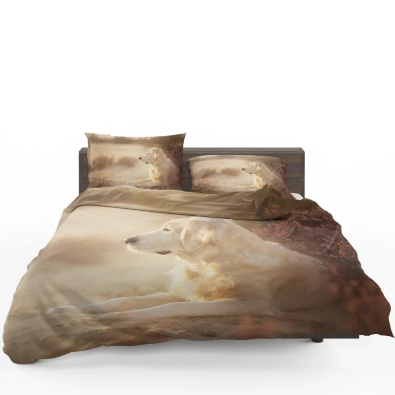 Playful Labrador in Daylight Delight Bedding Set