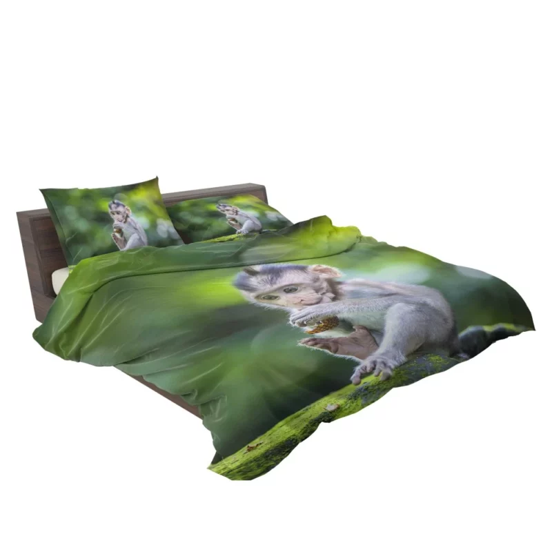 Playful Monkey Bokeh Frolic Bedding Set 2