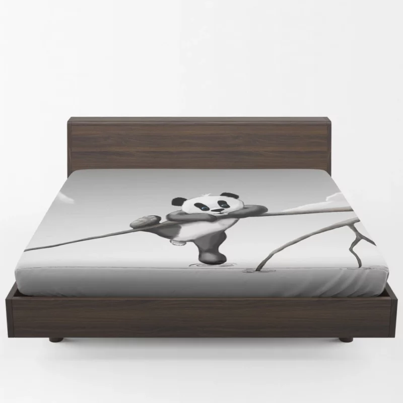 Playful Panda Bamboo Delight Fitted Sheet