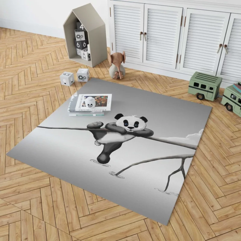 Playful Panda Bamboo Delight Rug 1