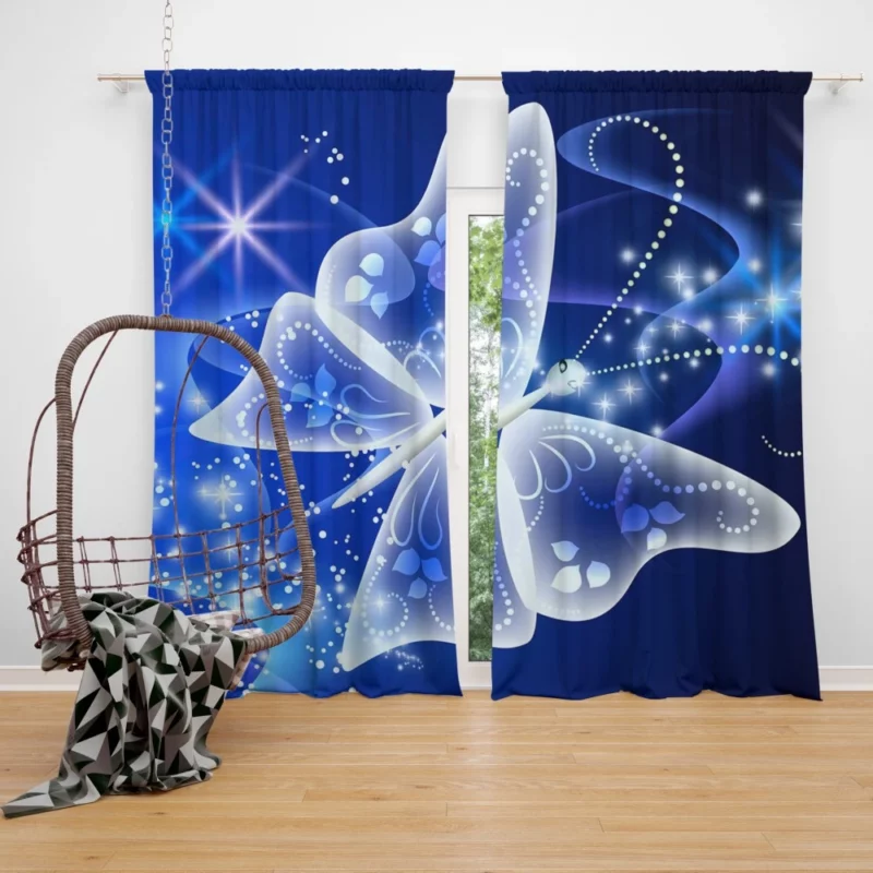 Playful Panda Cub Nature Delight Curtain