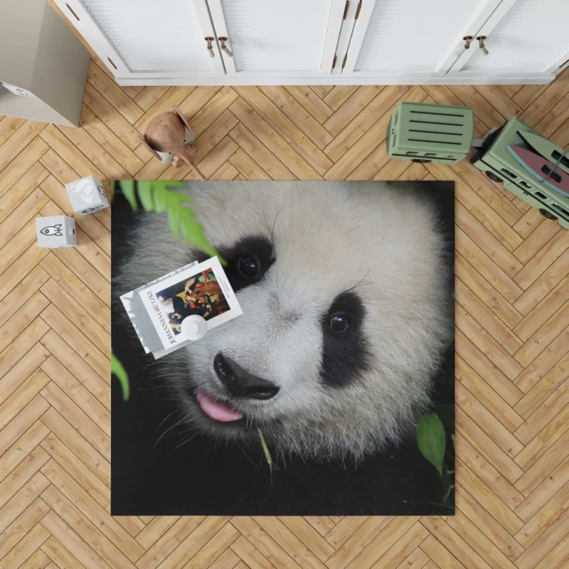 Playful Panda Nature Delight Rug