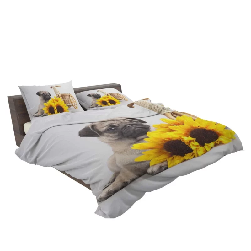 Playful Pug Antics of Adorable Moments Bedding Set 2