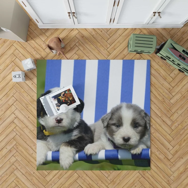 Playful Puppy Innocent Charm Rug