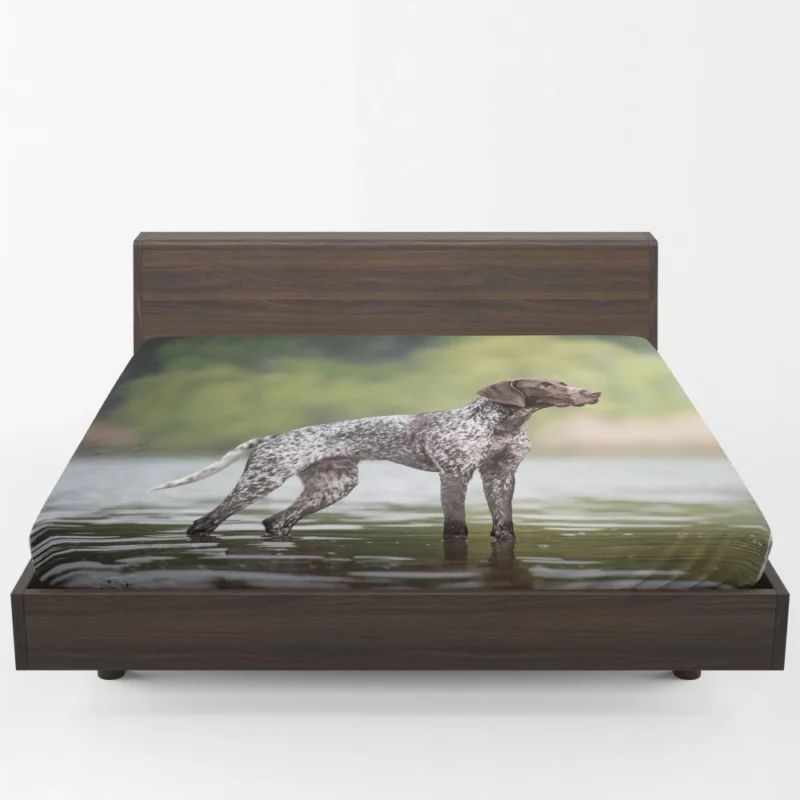 Pointer Snag Alert Canine Persona Fitted Sheet