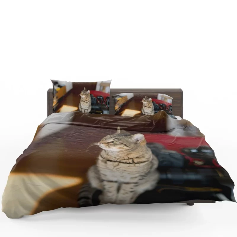 Polite Pause Feline Etiquette Bedding Set