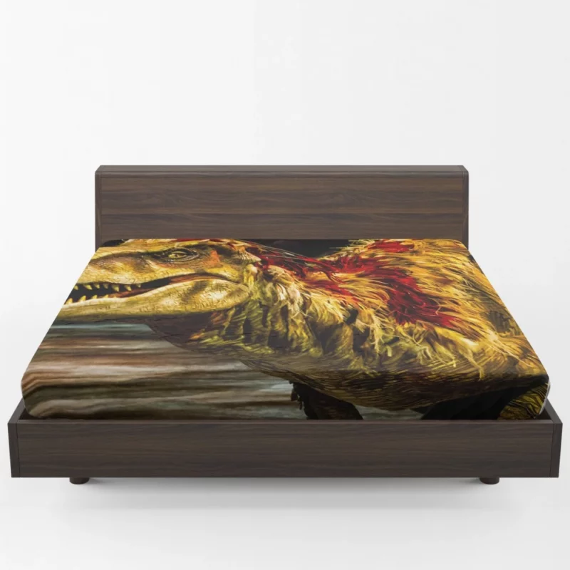 Prehistoric Enigma Dinosaur Tale Fitted Sheet