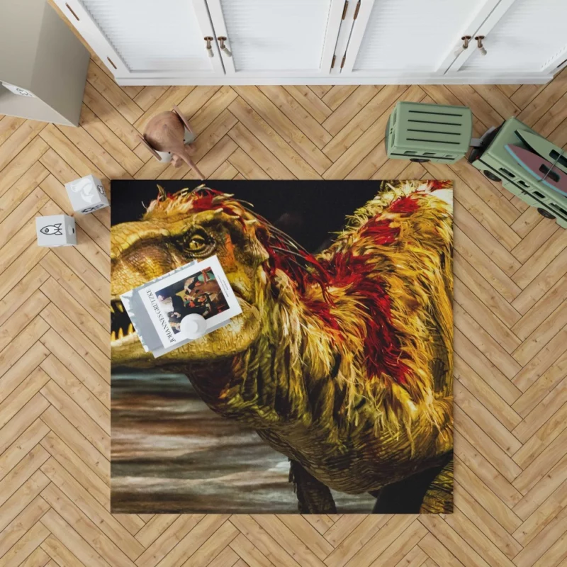 Prehistoric Enigma Dinosaur Tale Rug