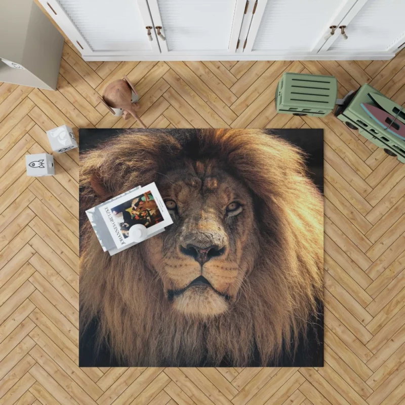 Proud Lion Roar Rug