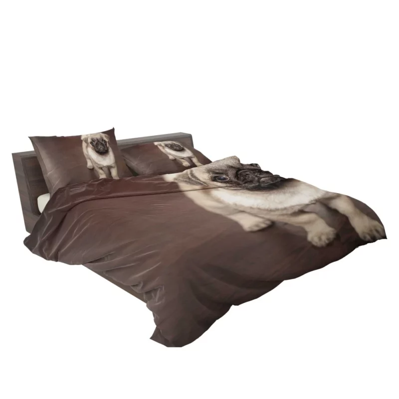 Pug Puppy Adorable Innocence Bedding Set 2