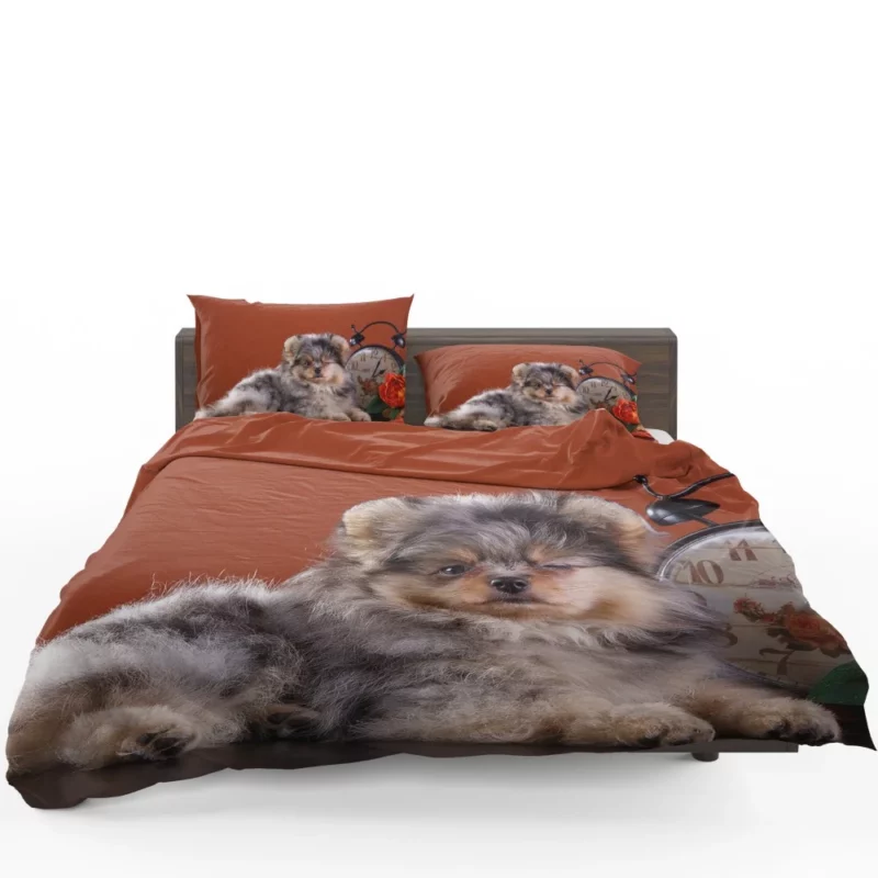 Puppy Innocent Gaze Furry Wonder Bedding Set