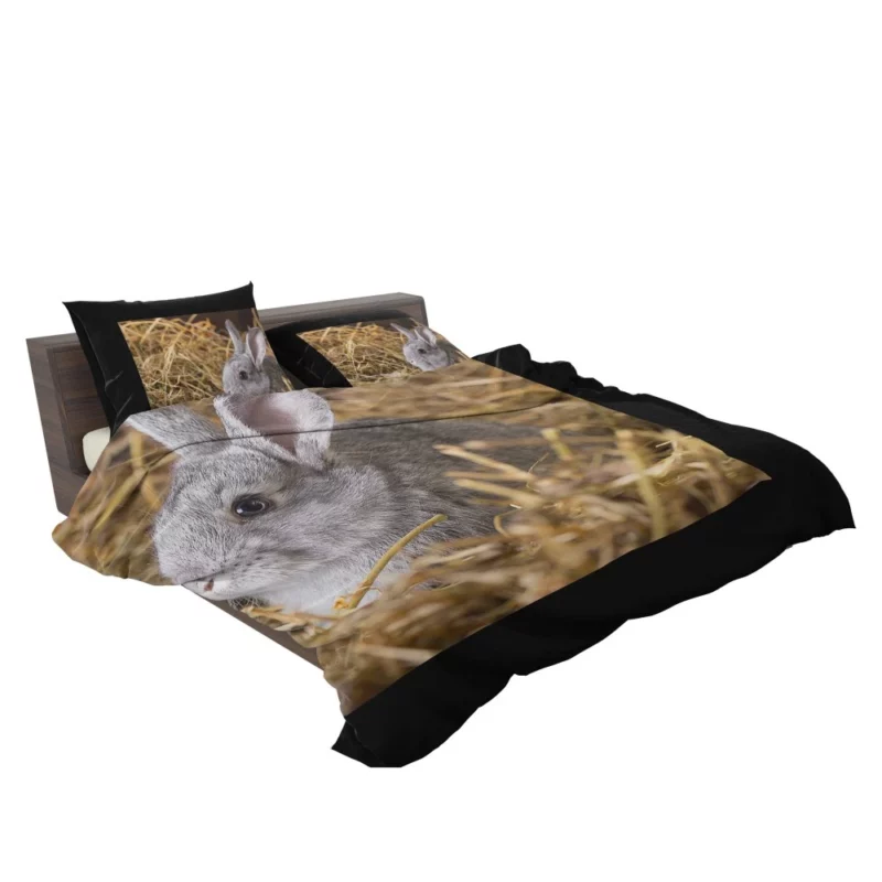 Rabbit Innocent Essence Nature Whimsy Bedding Set 2