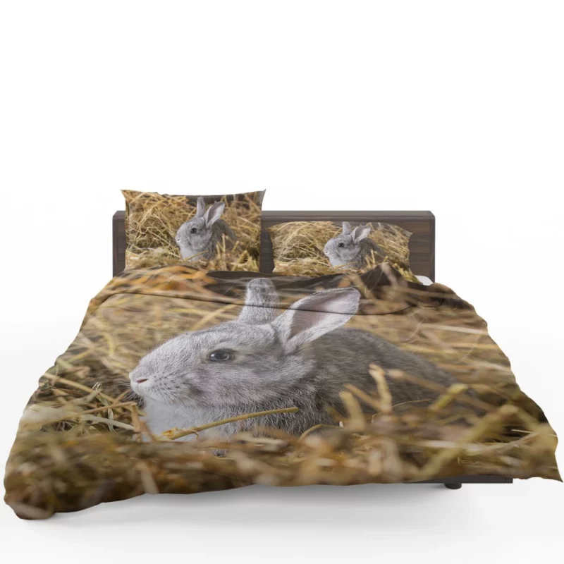 Rabbit Innocent Essence Nature Whimsy Bedding Set