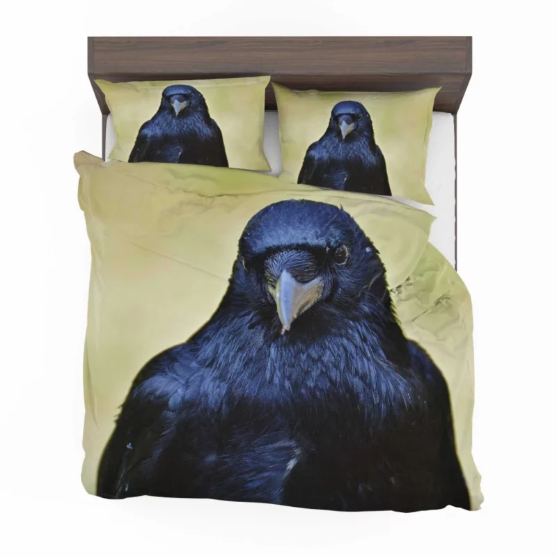 Raven Dark Charm Enigmatic Bird Bedding Set 1