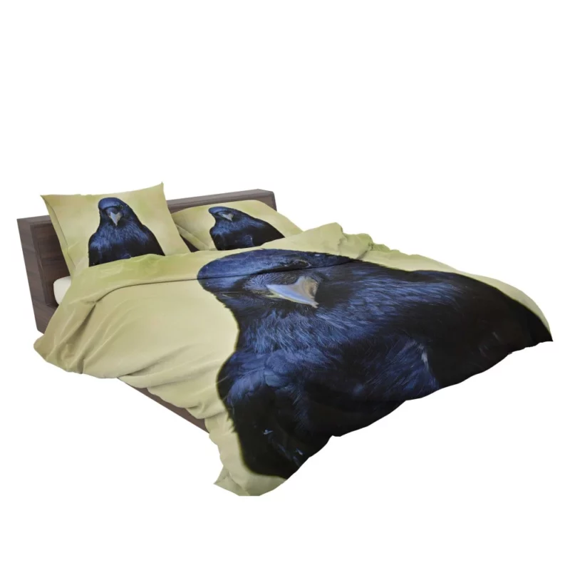 Raven Dark Charm Enigmatic Bird Bedding Set 2