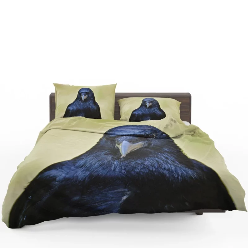 Raven Dark Charm Enigmatic Bird Bedding Set