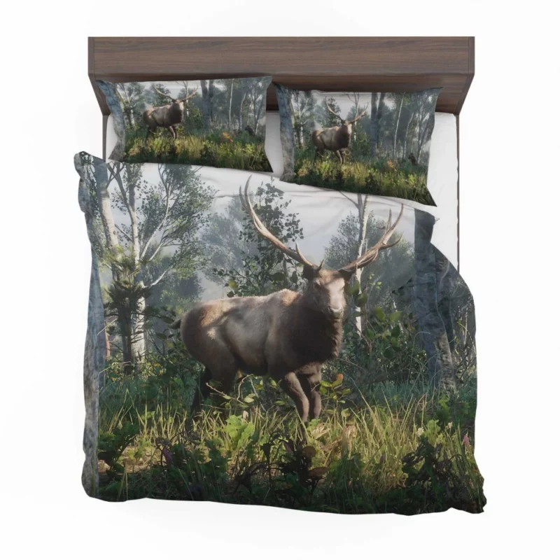 Red Dead Redemption 2 Majestic Deer Bedding Set 1