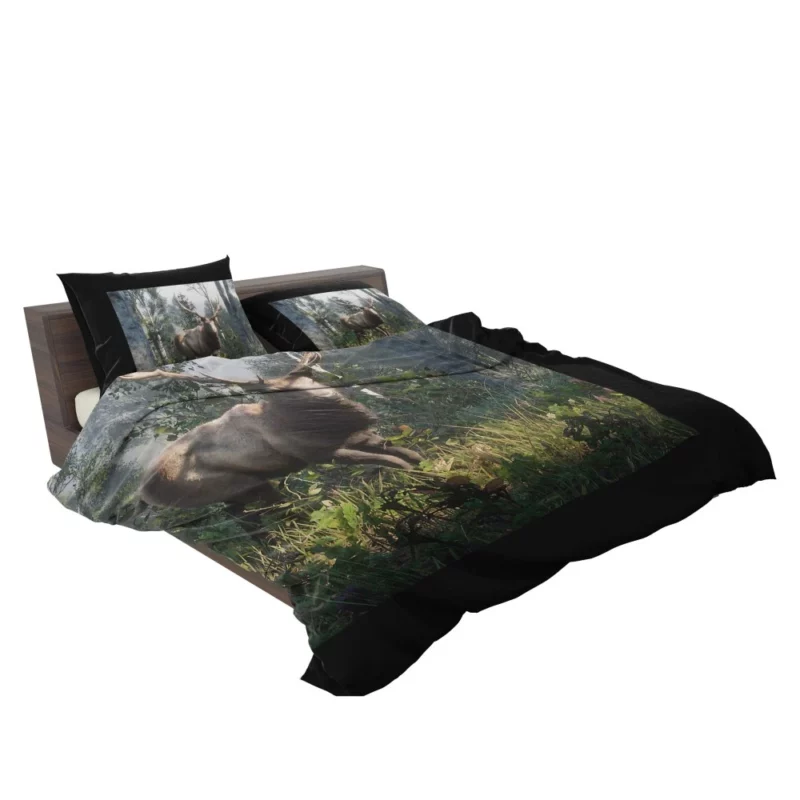 Red Dead Redemption 2 Majestic Deer Bedding Set 2