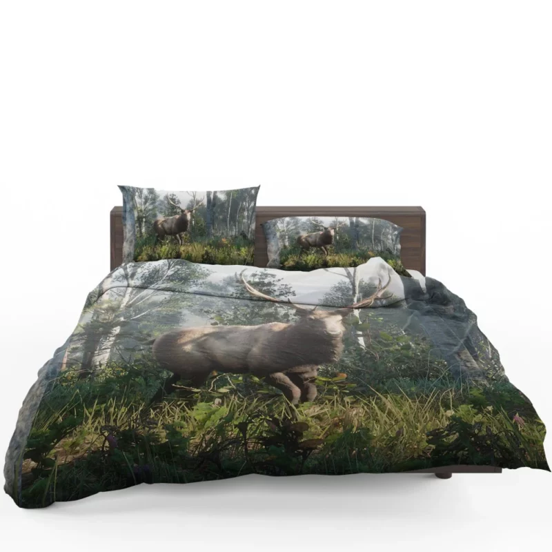 Red Dead Redemption 2 Majestic Deer Bedding Set