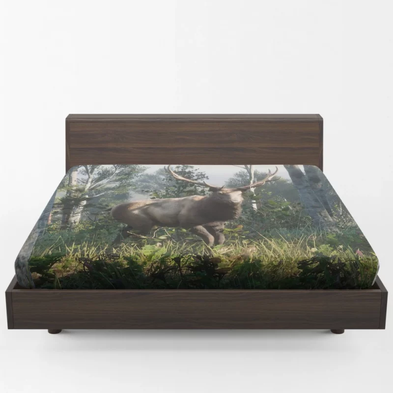 Red Dead Redemption 2 Majestic Deer Fitted Sheet