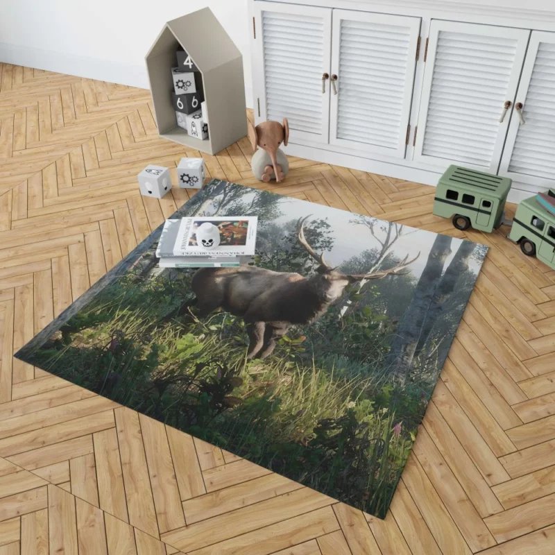 Red Dead Redemption 2 Majestic Deer Rug 1