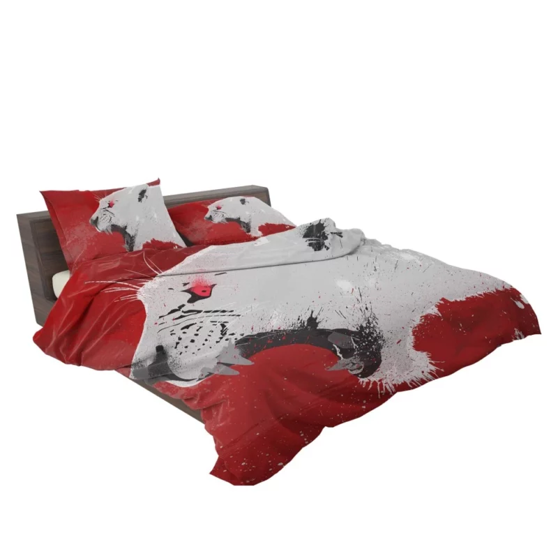 Red-Maned Lion Fierce Dominance Bedding Set 2