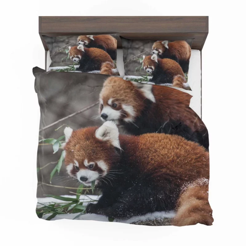 Red Panda Chicagoland Excursion Bedding Set 1