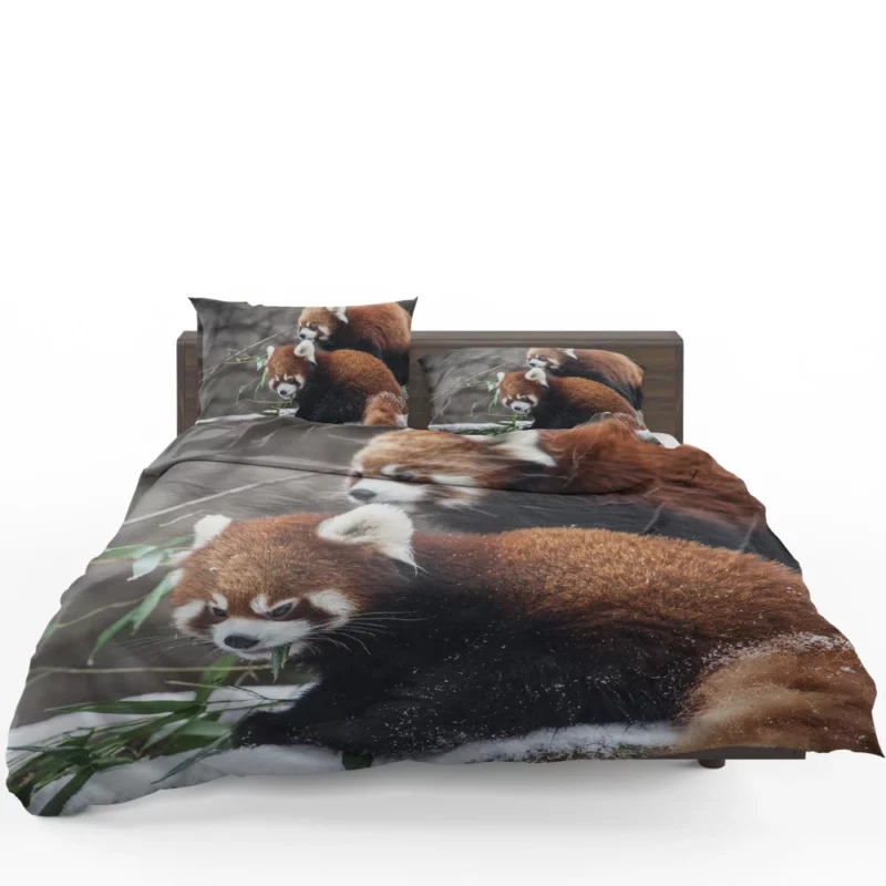 Red Panda Chicagoland Excursion Bedding Set