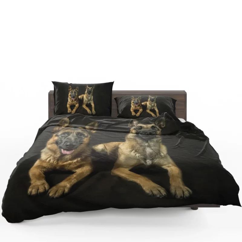 Regal German Shepherds Canine Majesty Bedding Set