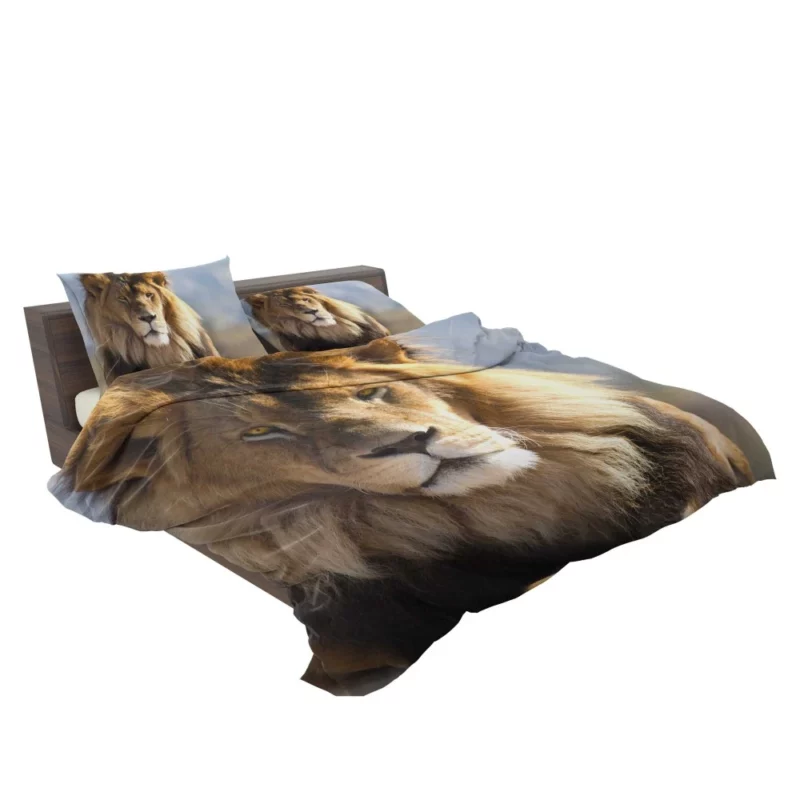 Regal Lion Dominance Wilderness Majesty Bedding Set 2