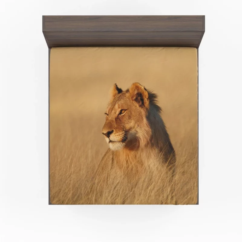 Regal Presence Lion Kingly Presence Fitted Sheet 1