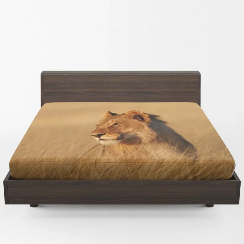 Regal Presence Lion Kingly Presence Fitted Sheet