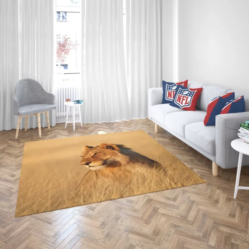 Regal Presence Lion Kingly Presence Rug 2