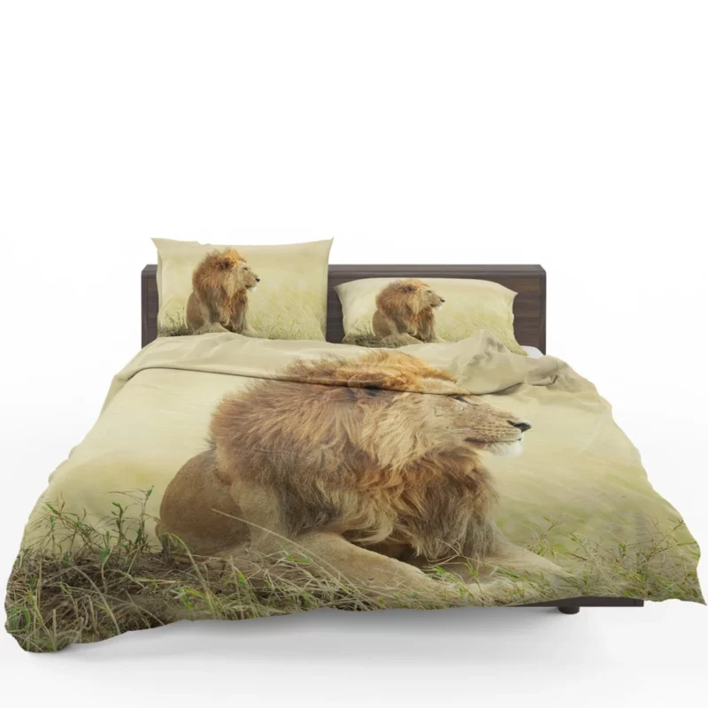 Regal Stance Lion Majesty Bedding Set