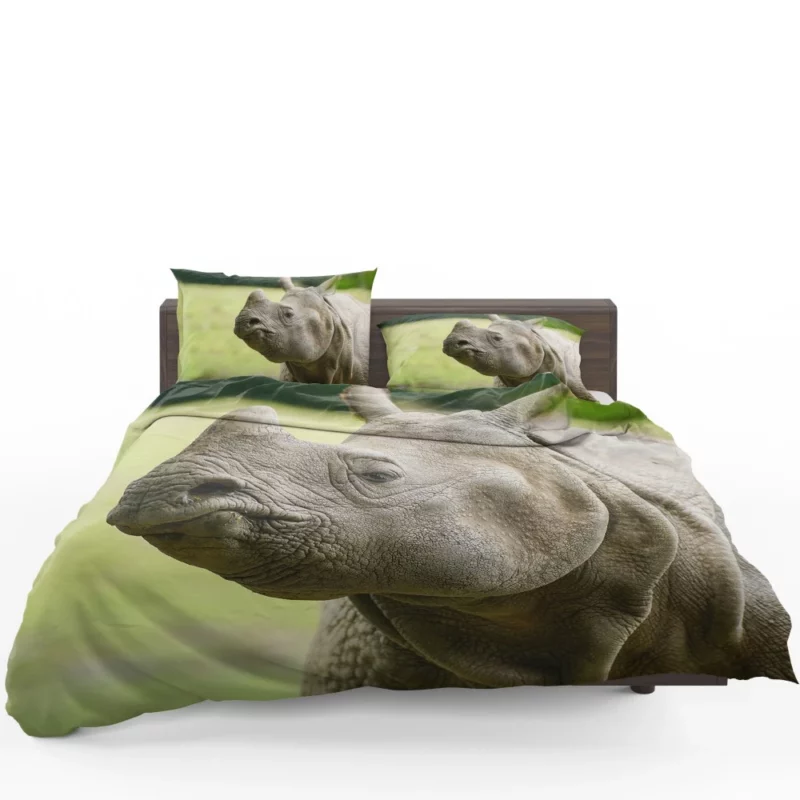 Rhino Majestic Stance Wilderness Grandeur Bedding Set