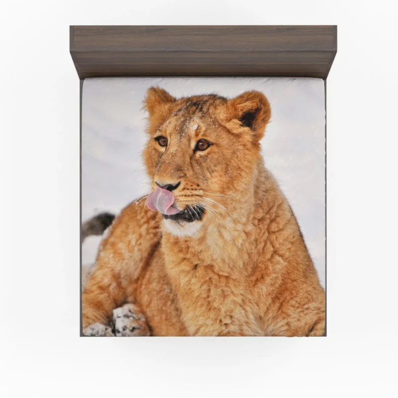 Roaring Lion Majesty King of Wilderness Fitted Sheet 1