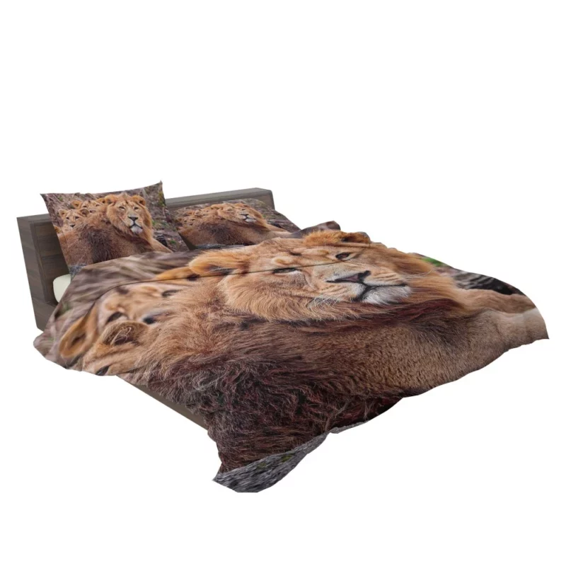 Roaring Majesty Lion Dominant Roar Bedding Set 2