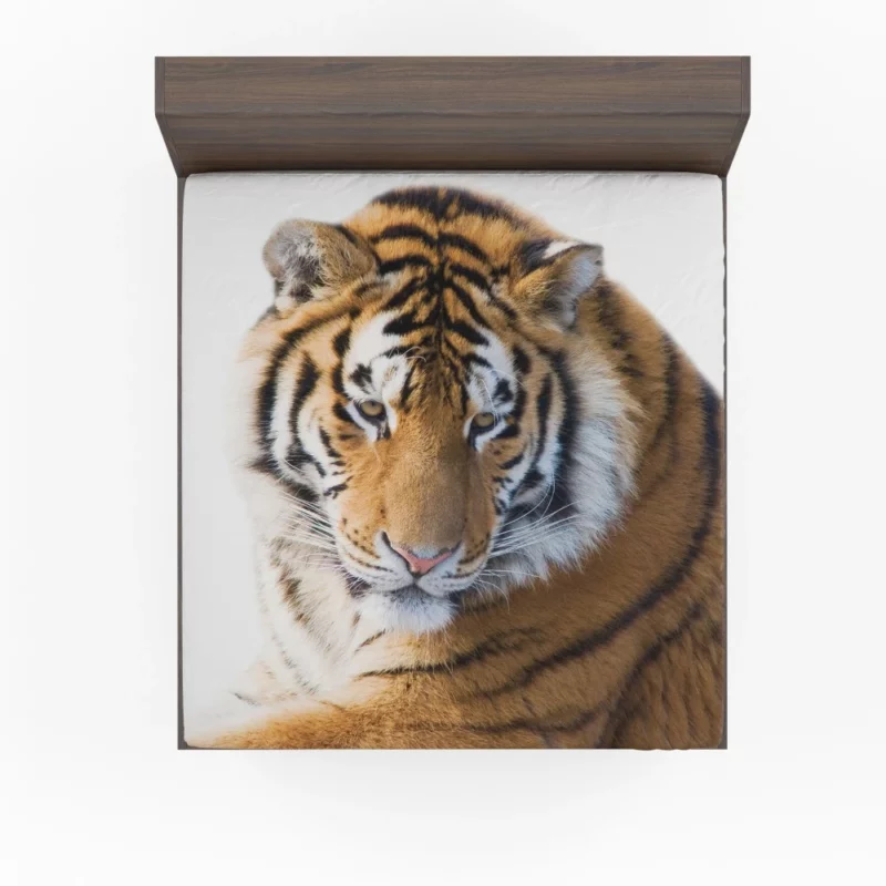 Royal Tiger Roar Majestic Anthem Fitted Sheet 1