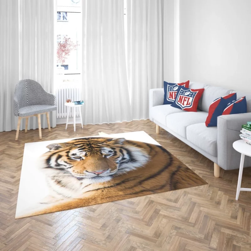 Royal Tiger Roar Majestic Anthem Rug 2