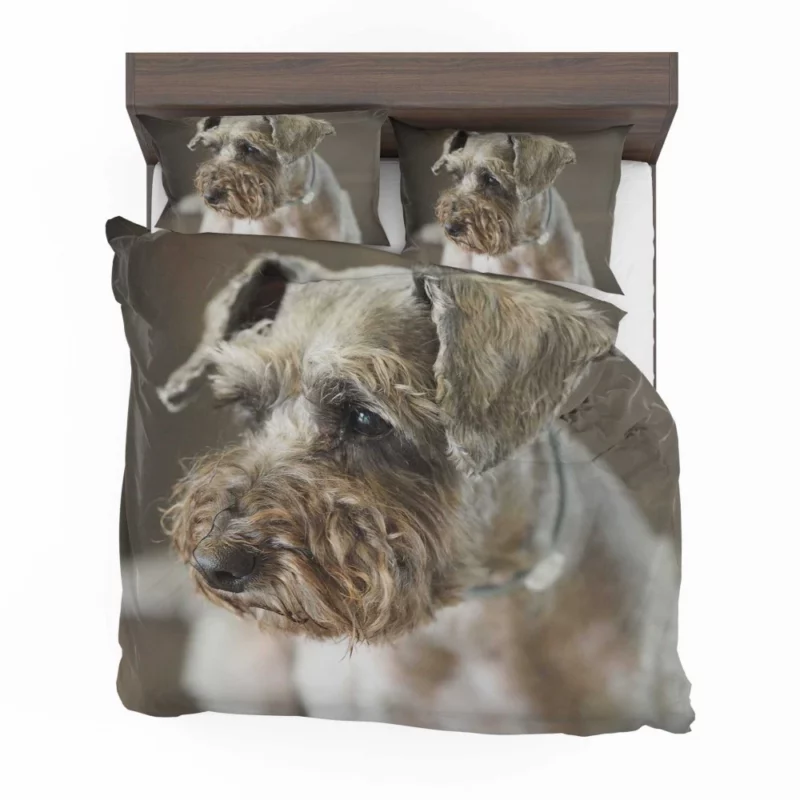 Schnauzer Distinguished Muzzle Canine Persona Bedding Set 1