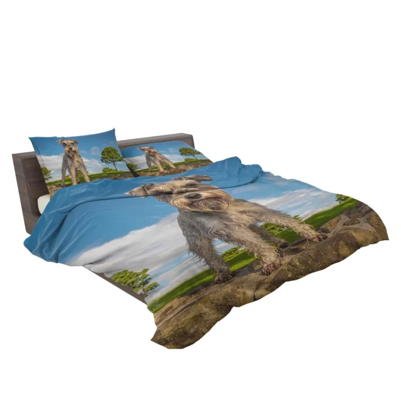 Schnauzer Energetic Stance Bedding Set 2