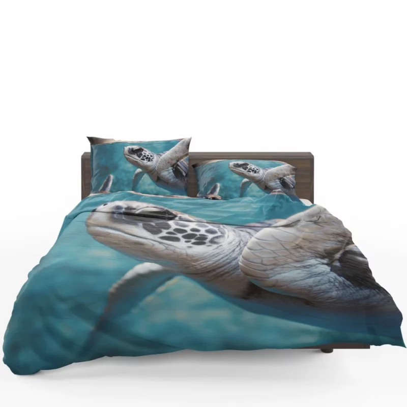 Sea Turtle Oceanic Journey Graceful Bedding Set