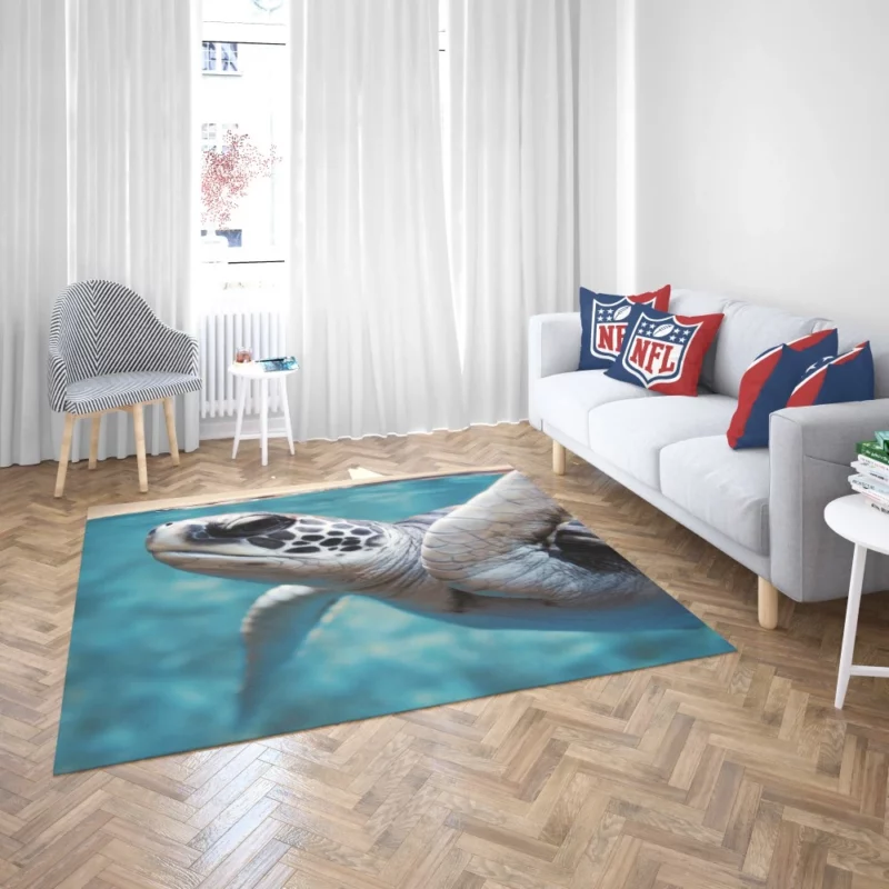 Sea Turtle Oceanic Journey Graceful Rug 2