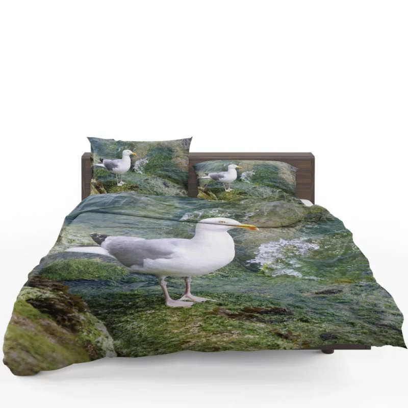 Seagull Coastal Watch Shoreline Guardian Bedding Set