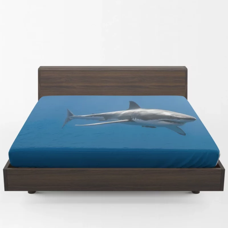 Shark Dominance Oceanic Majesty Fitted Sheet