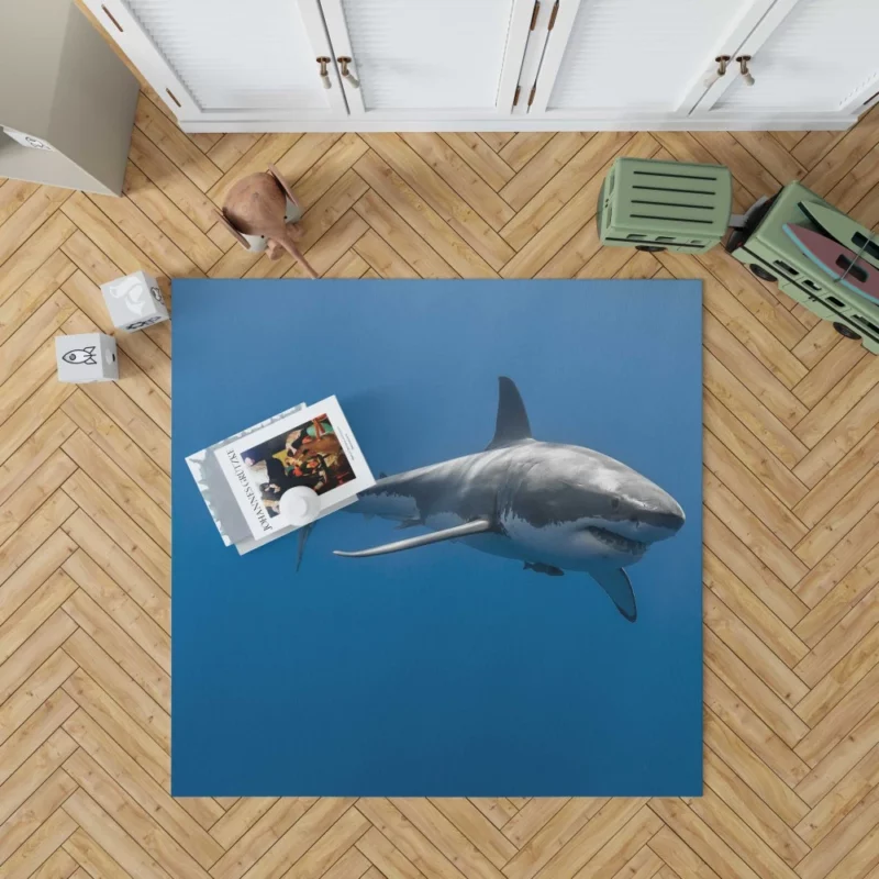 Shark Dominance Oceanic Majesty Rug