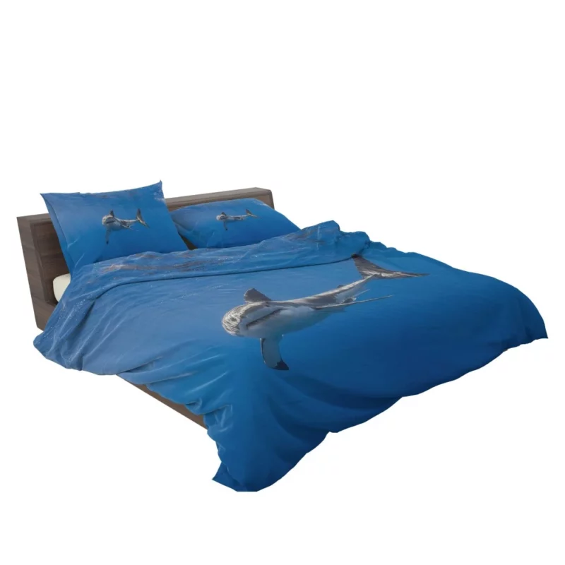 Shark Underwater Pursuit Ocean Drama Bedding Set 2