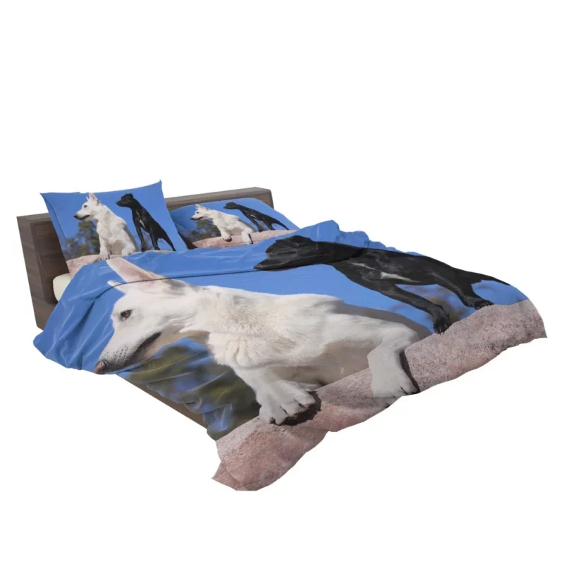 Shepherd and Terrier Duo Loyal Companions Bedding Set 2