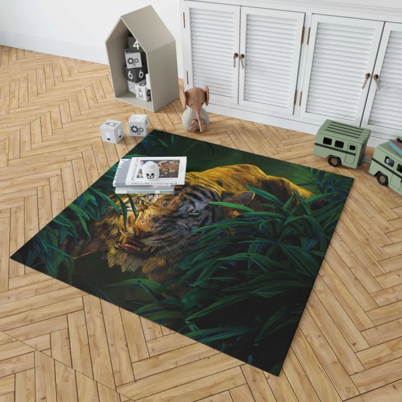 Shere Khan Tiger from "The Jungle Book" Rug 1