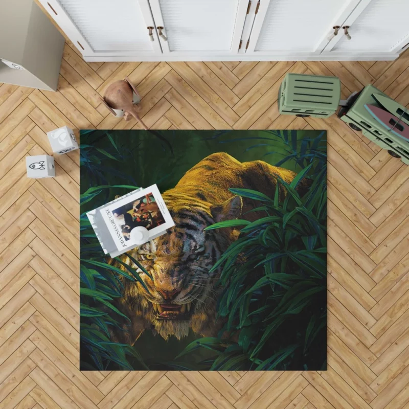 Shere Khan Tiger from "The Jungle Book" Rug